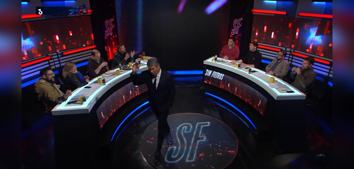 Gonzalo Feito perdió la paciencia y abandonó estudio de Sin filtros tras discusión con panelistas