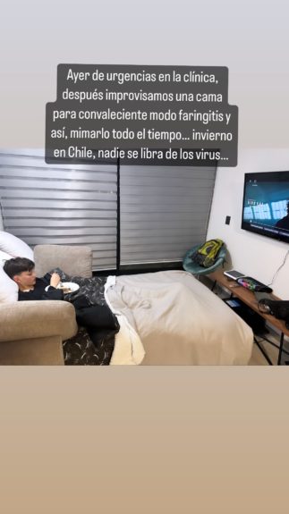 Hijo de Wilma González está enfermo