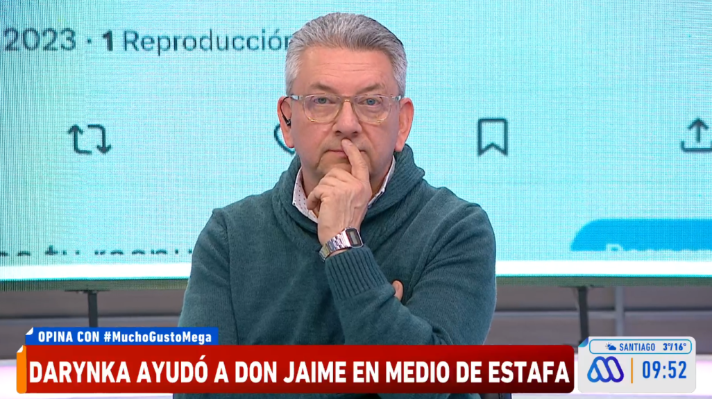 Jaime Leyton se emocionó al hablar del intento de estafa en Mucho Gusto: Neme lo contuvo 