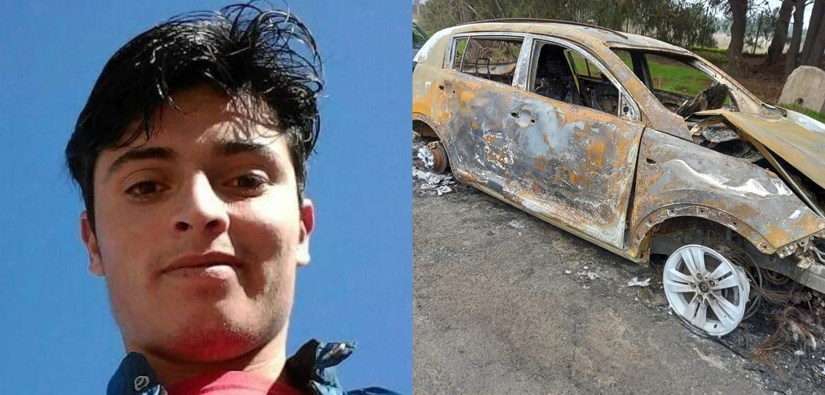 Viñamarino salió a ver a su polola hace 7 días y desapareció: hallaron su auto totalmente quemado