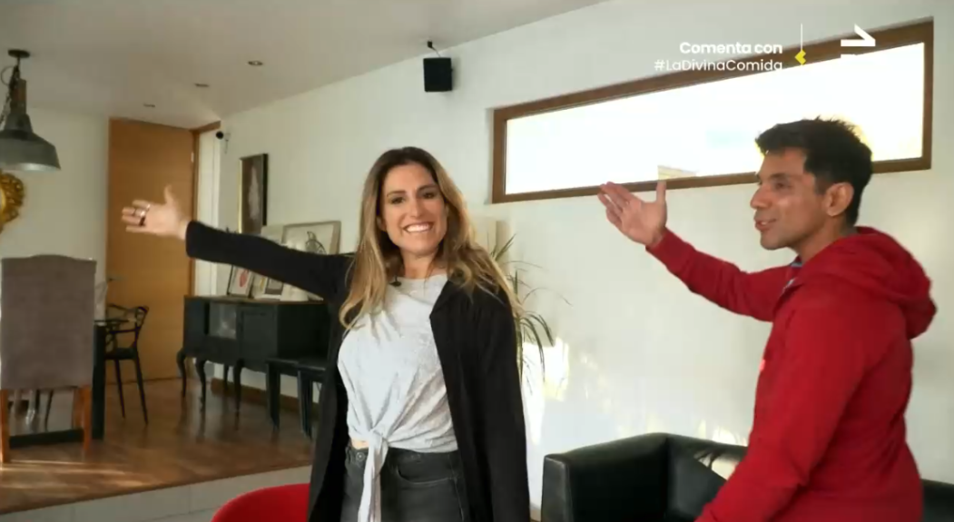 JP Queraltó y Fran Sfeir presentaron su nueva casa en La Divina Comida: animador tiene "mega clóset"