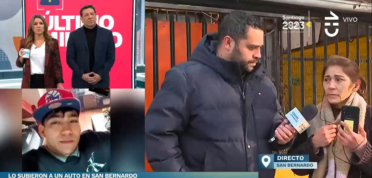 Madre dice que su hijo fue secuestrado en San Bernardo