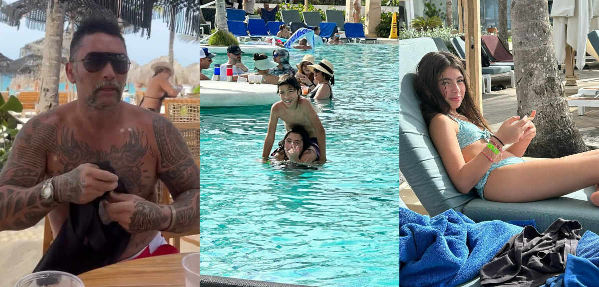 Paula Pavic compartió registros de sus vacaciones junto a Marcelo Ríos e hijos tras reconciliación