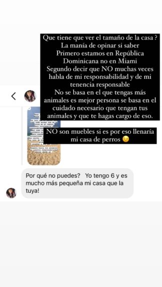 Maura Rivera responde usuaria 