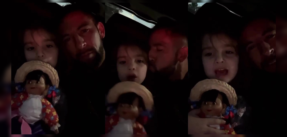 Mauricio Isla mostró tierno momento con su hija Luz Elif a solo días que se despida de Chile