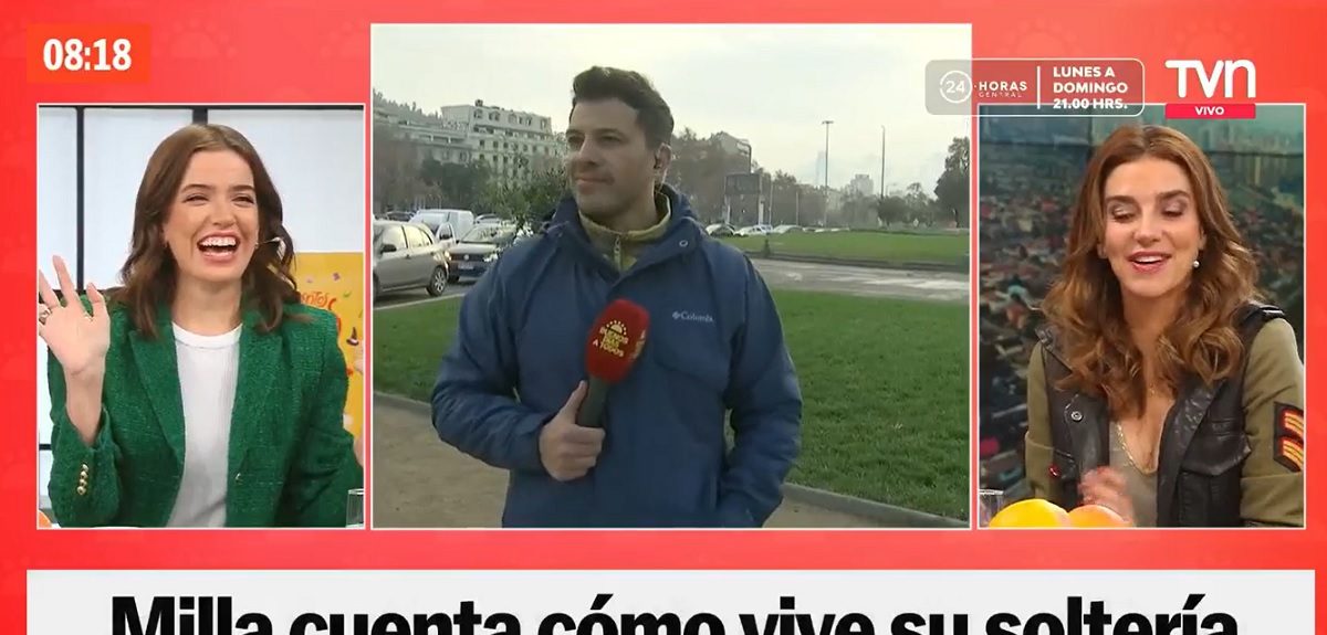 Millaray Viera Buenos Días a Todos