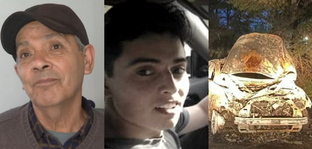 Padre de viñamarino desaparecido lanzó teoría tras revisar su auto quemado: 