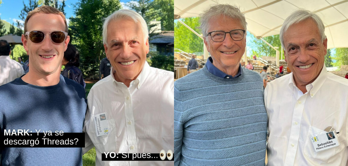 ¿Por qué Sebastián Piñera compartió con Mark Zuckerberg y Bill Gates en Estados Unidos?