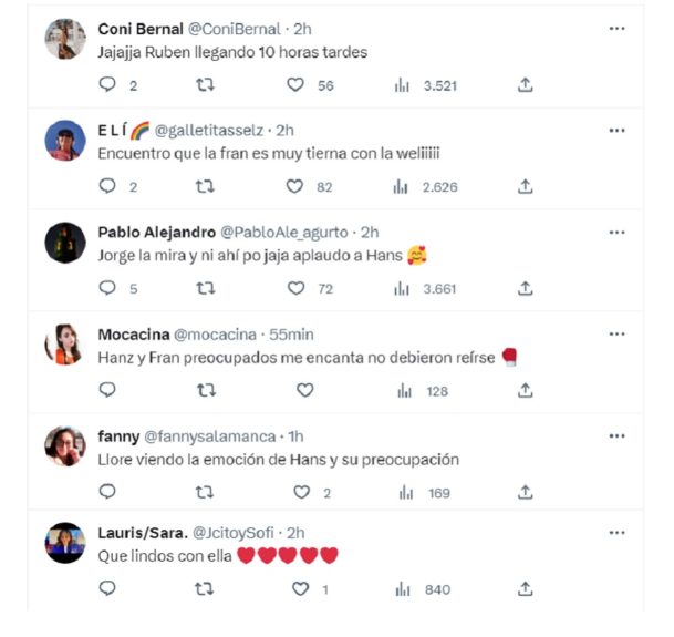 reacciones tras caída Mónica Gran Hermano