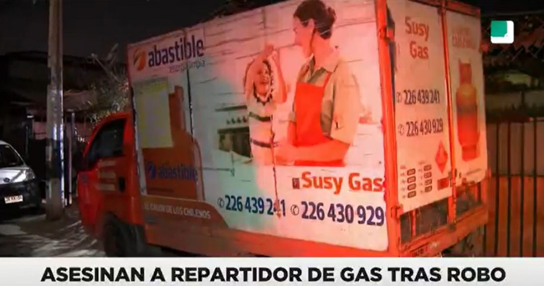 Homicidio de repartidor de gas en Cerro Navia