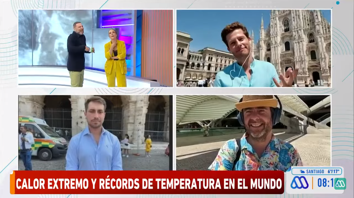 Exreportero de matinales, Branko Karlezi, reapareció en Mucho Gusto: Neme le lanzó broma indiscreta