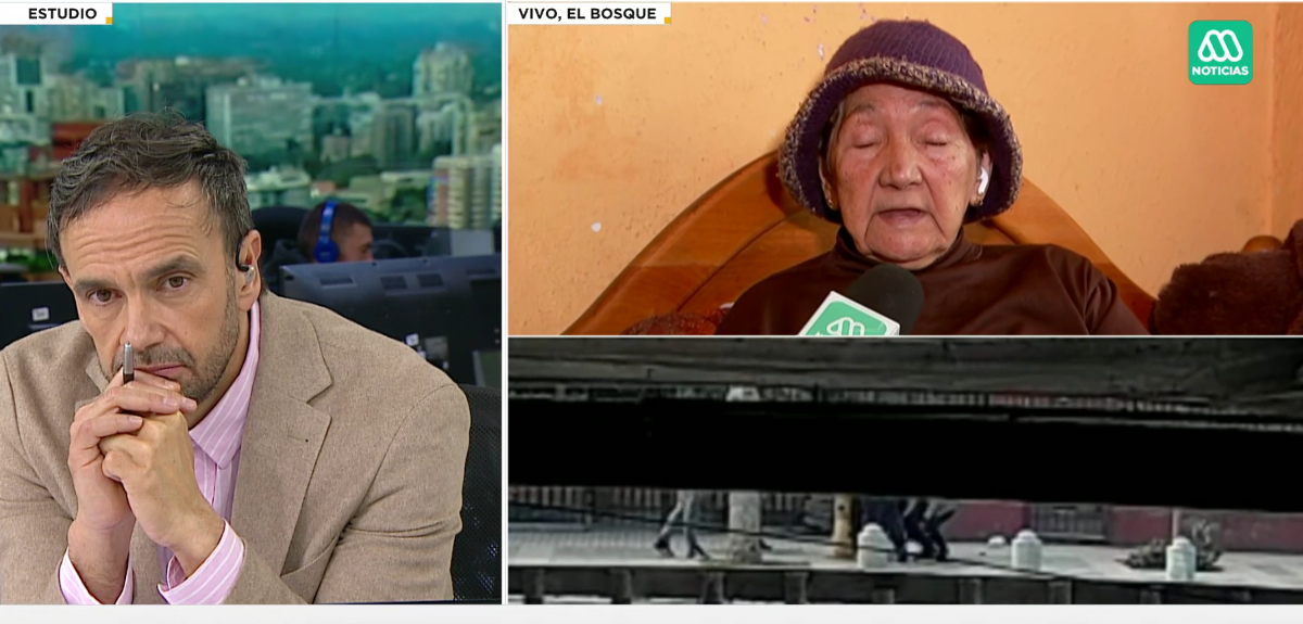 Indignación por violento asalto a adulta mayor en El Bosque: fue golpeada y le robaron $700 mil