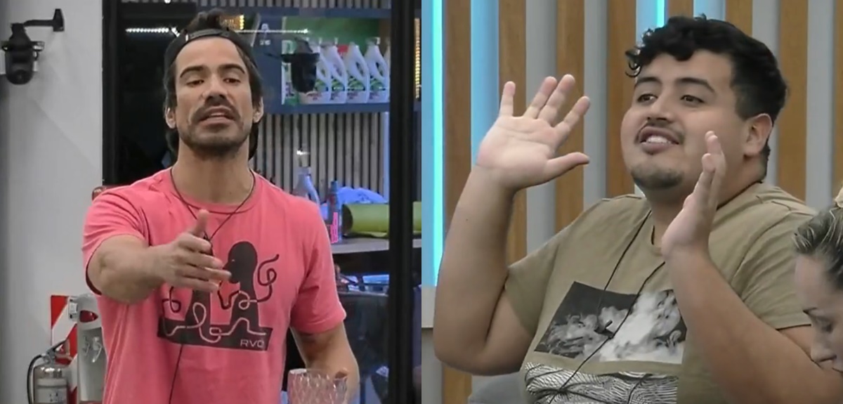 Sebastián y su cruce con Rubén al discutir por la comida en Gran Hermano: 