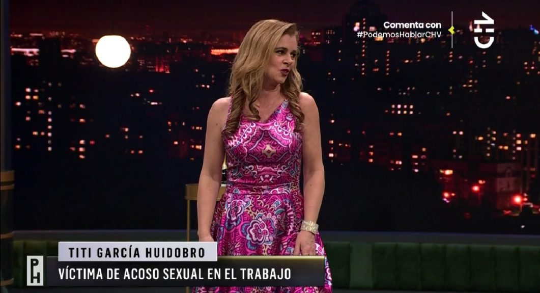 Titi García-Huidobro relató acoso sexual de productor de TV