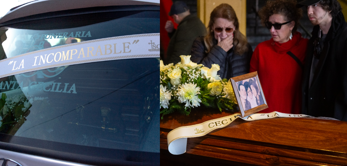 Chile despide a Cecilia, la incomparable: así se desarrolla su multitudinario velorio en Santiago