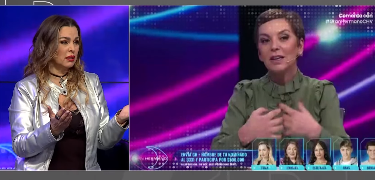 Yasmín Valdés criticó a Fran García-Huidobro por su rol en Gran Hermano: 