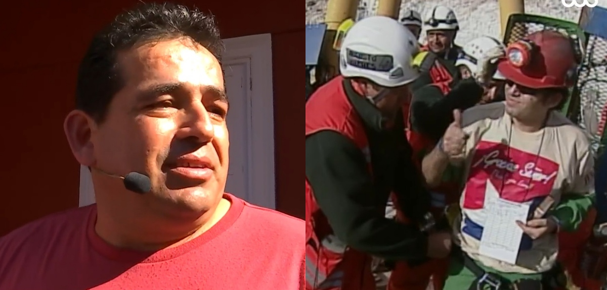Minero de los 33 se emocionó al recordar su rescate en 'De paseo': 