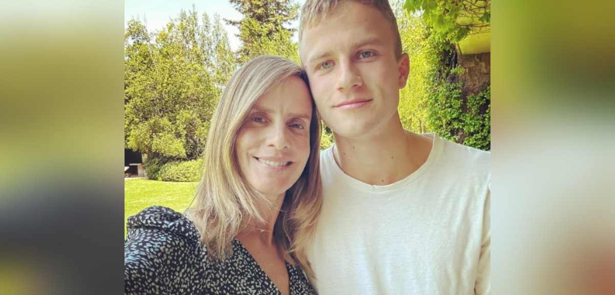 Diana Bolocco mostró despedida de su hijo que se va estudiar a Europa: 