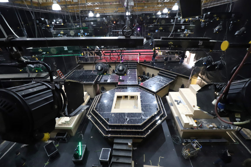 Construído en altura y con más de 100 m2 de pantallas LED: Así será el estudio de El Purgatorio