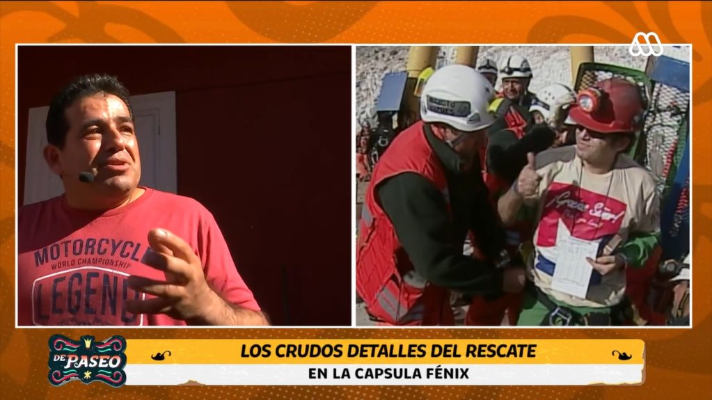 Minero rescatado de Mina San José