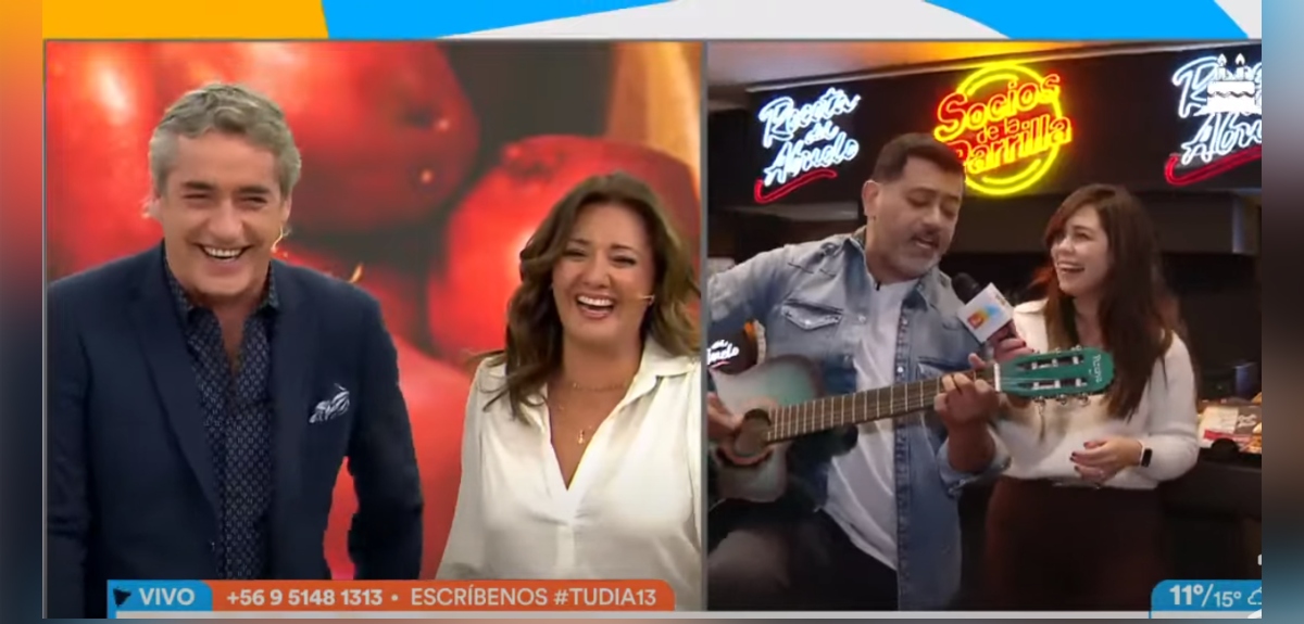 Pedro Ruminot bromeó sobre despegue del rating de Tu Día: 