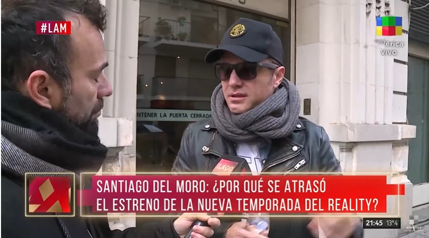 Santiago del Moro, animador de Gran Hermano Argentina