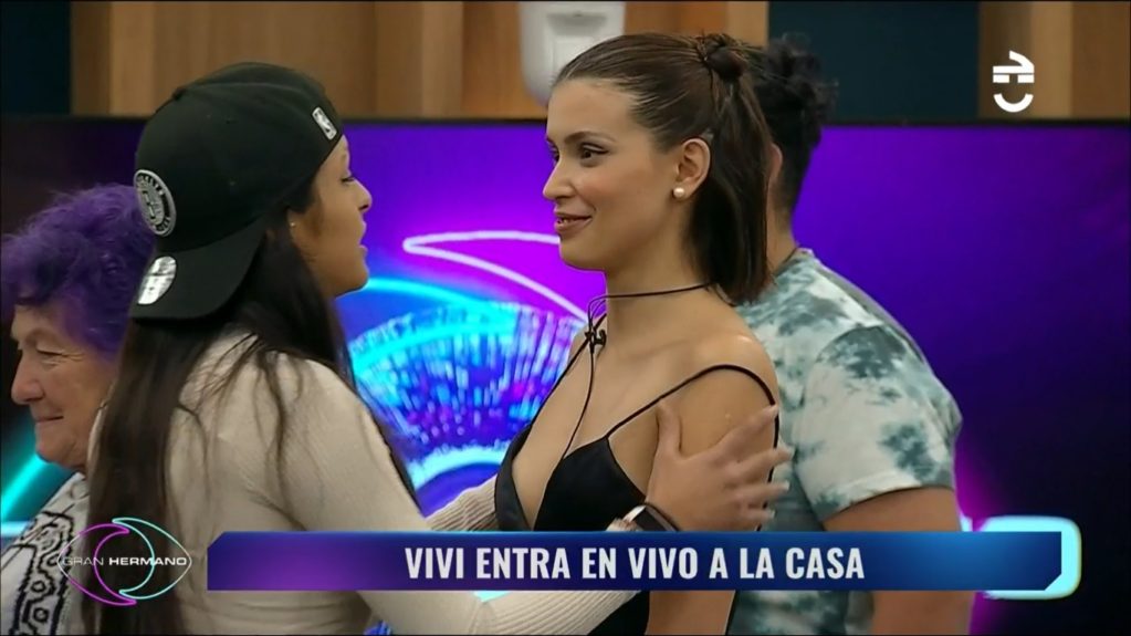 Vivi entró a la casa de Gran Hermano