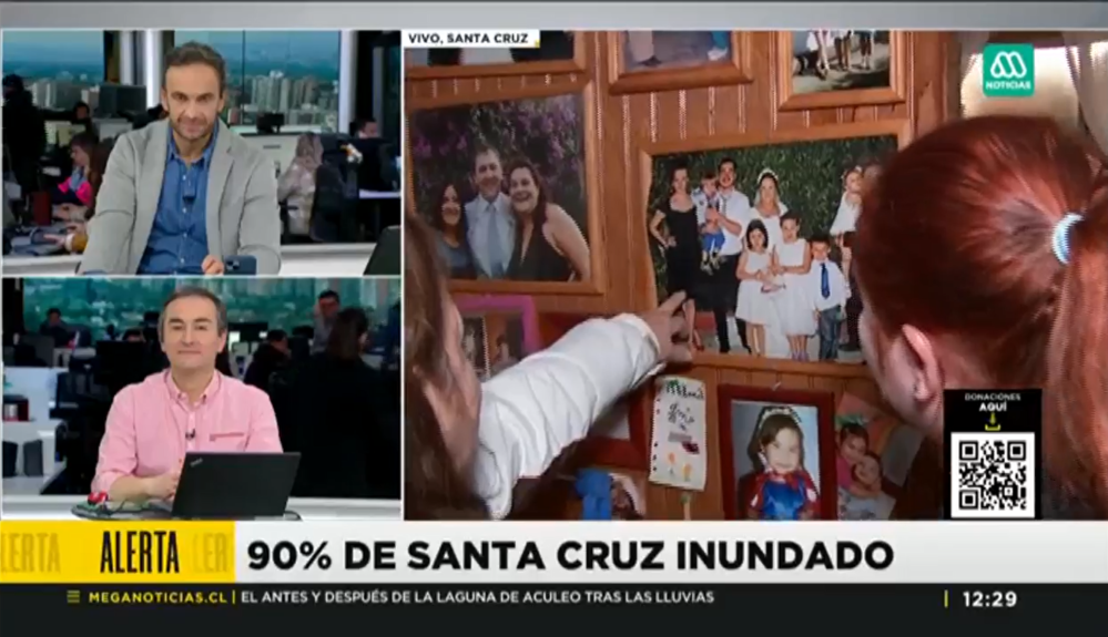 El duro relato de abuela de Daniela Vega al resultar damnificada tras inundaciones en Santa Cruz