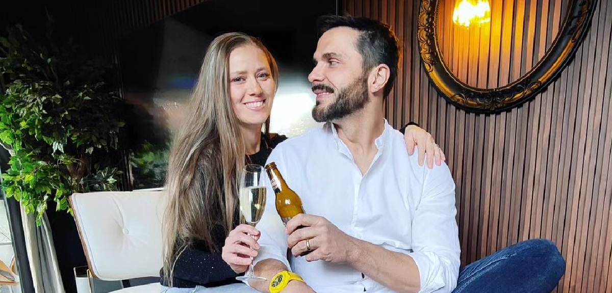 Álvaro Ballero compartió tiernas fotos familiares con su esposa e hijos: 