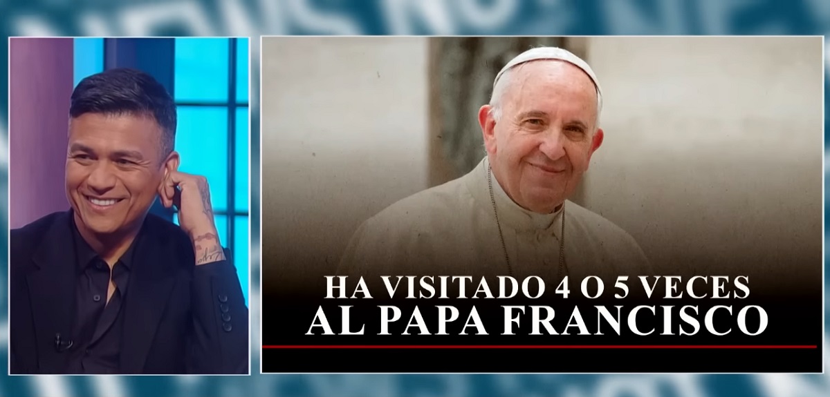 Américo despejó dudas sobre su vínculo con el Papa Francisco: 