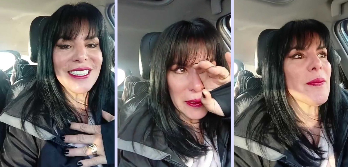 Anita Alvarado se emocionó hasta las lágrimas: agradeció el cariño de la gente tras El Purgatorio