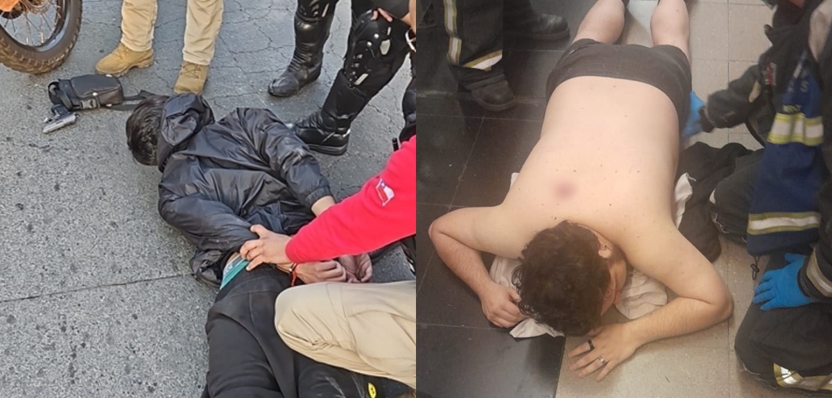 Los detalles tras la balacera en Metro Los Dominicos que dejó un detenido de 15 años