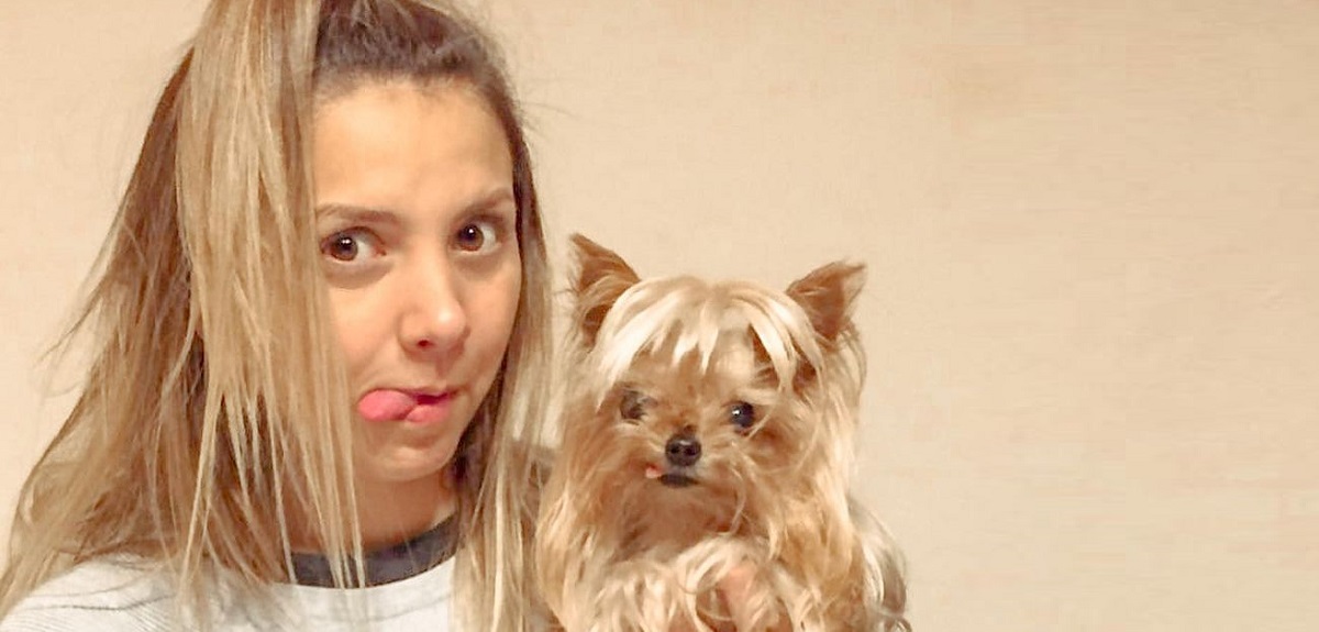 La conmovedora despedida de Nicole Pérez a Lady, perrita que la acompañó 16 años: 