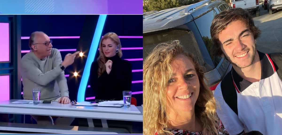Titi García-Huidobro vivió tensa discusión con Mauricio Israel tras dichos sobre su hijo: 