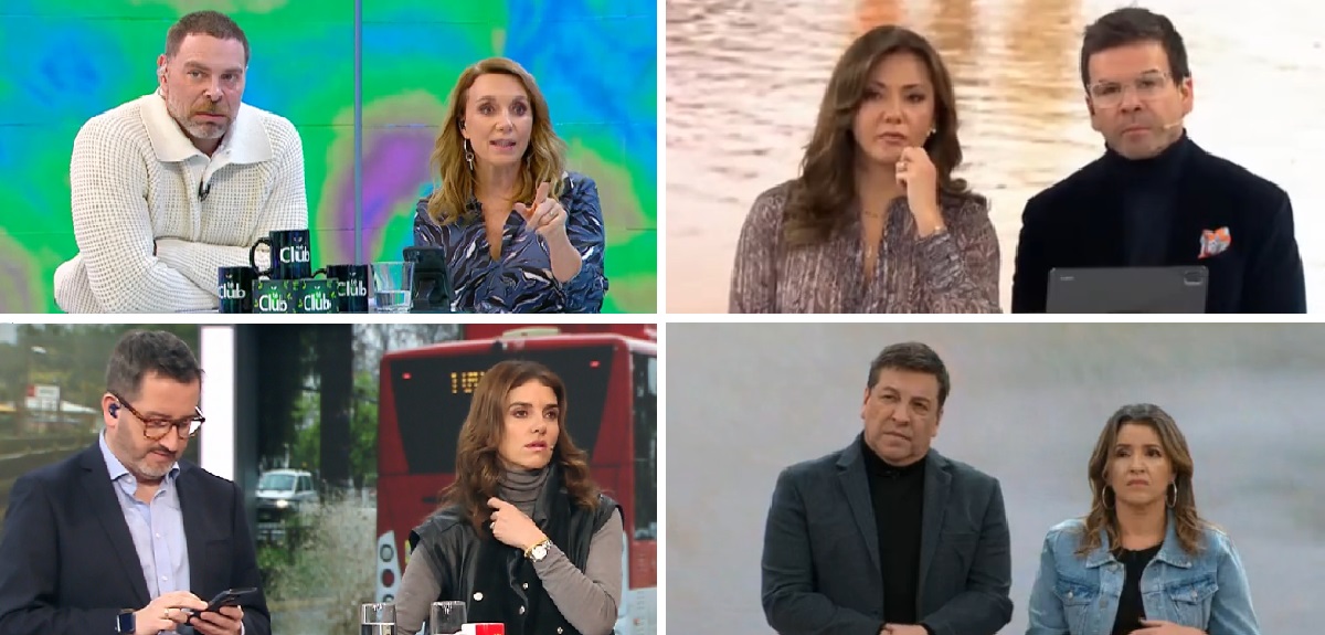 Emergencia meteorológica disparó el rating matinal de este martes: así quedaron las cifras