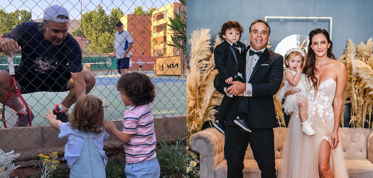 Fernando González mostró lo grande que están sus hijos Félix y Lupe: 