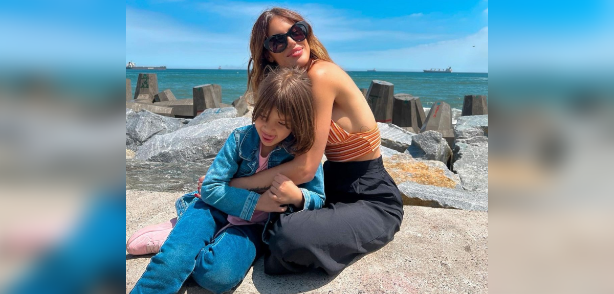 Gala Caldirola aterrizó en España y compartió el emocionante reencuentro de Luz con su abuelo