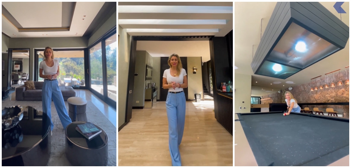 Gissella Gallardo promocionó lujosa casa y recibió bromas: 