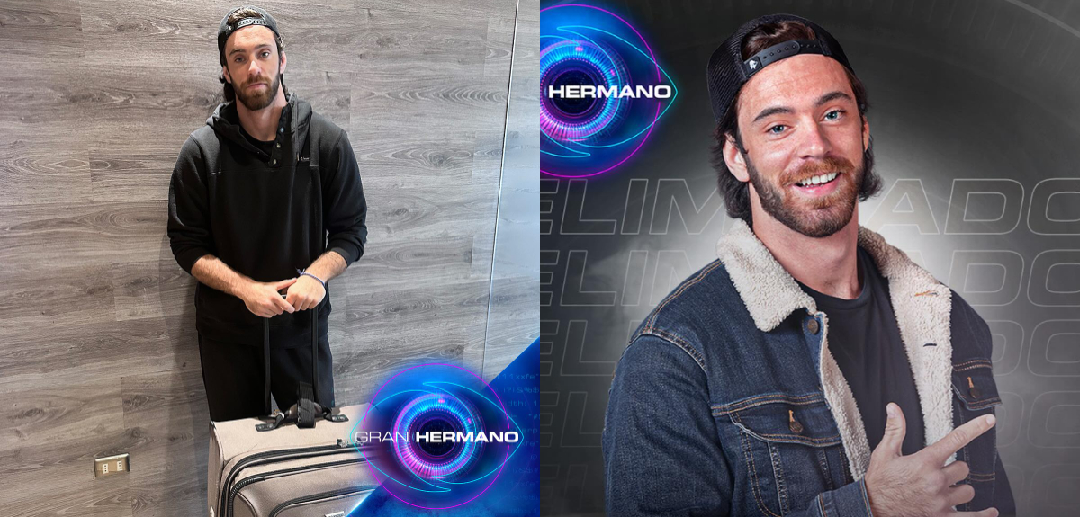 ¿Llegó Lucas Crespo a Chile? Dan a conocer el paradero del último eliminado de Gran Hermano