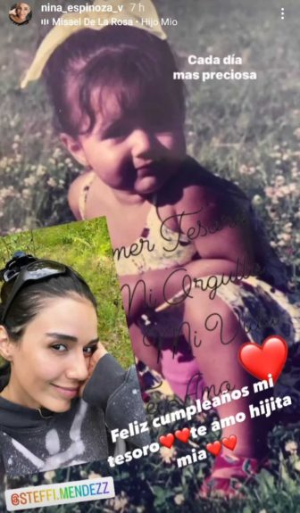 Mamá Steffi Méndez saludo cumpleaños