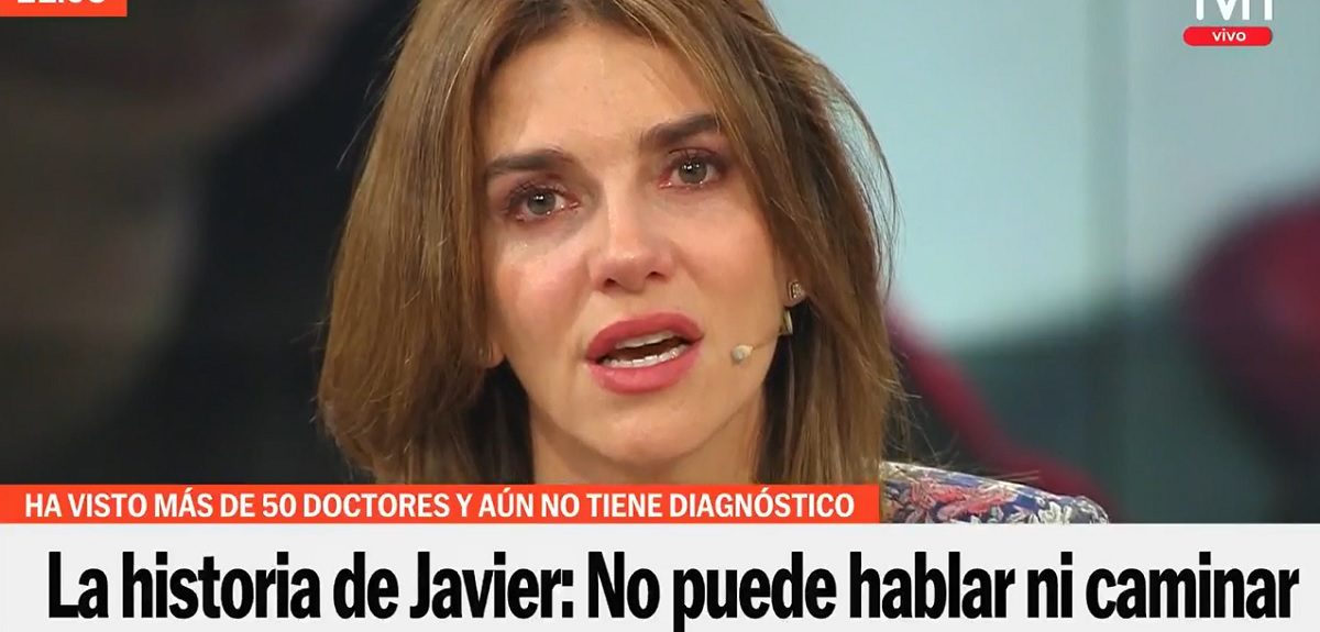 La emoción de María Luisa Godoy