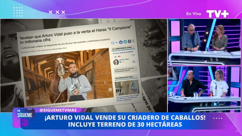 Mauricio Israel detalles crisis financiera Arturo Vidal