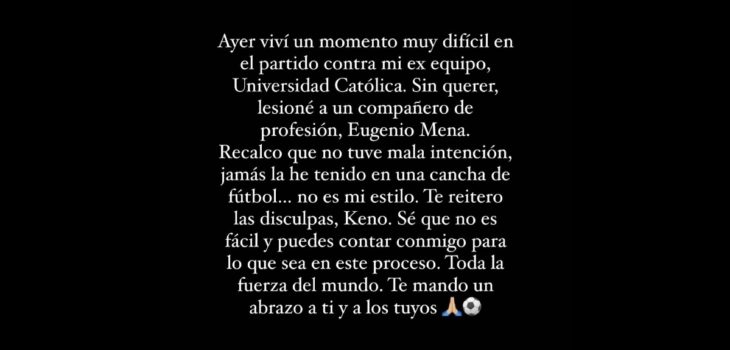 mensaje rebolledo a mena