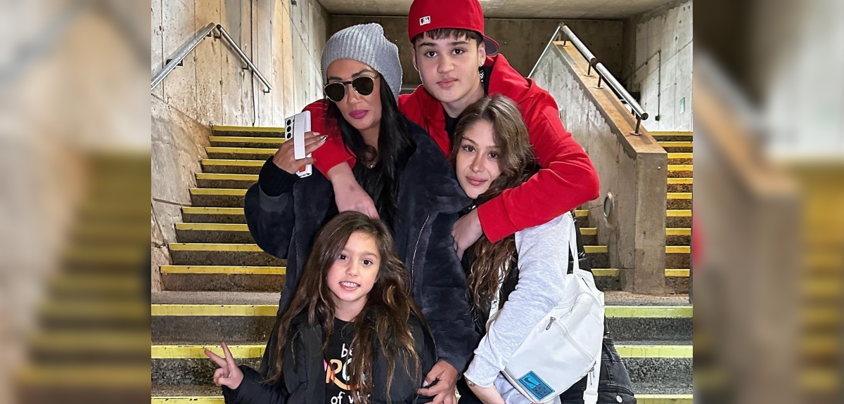 Pamela Díaz disfrutó especial panorama junto a sus hijos: 