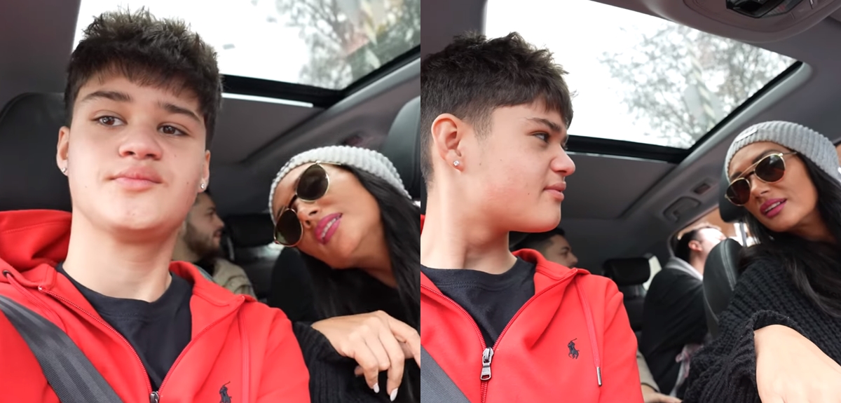 Pamela Díaz fue troleada por su hijo Mateo tras dar consejo de amor: 