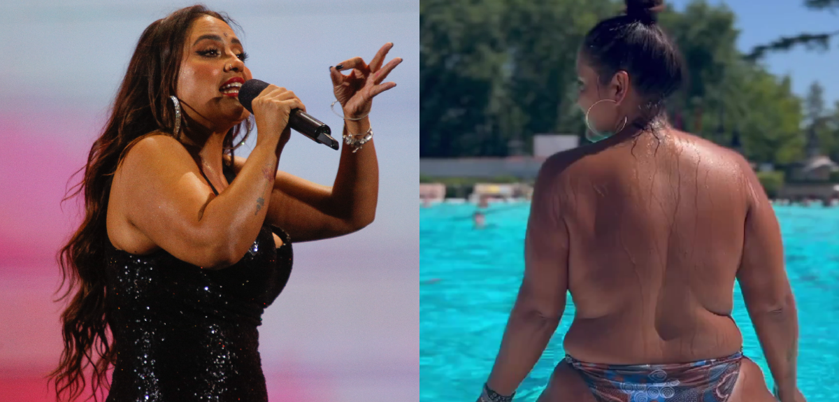 Pamela Leiva recordó toples que hizo en piscina de Madrid: 