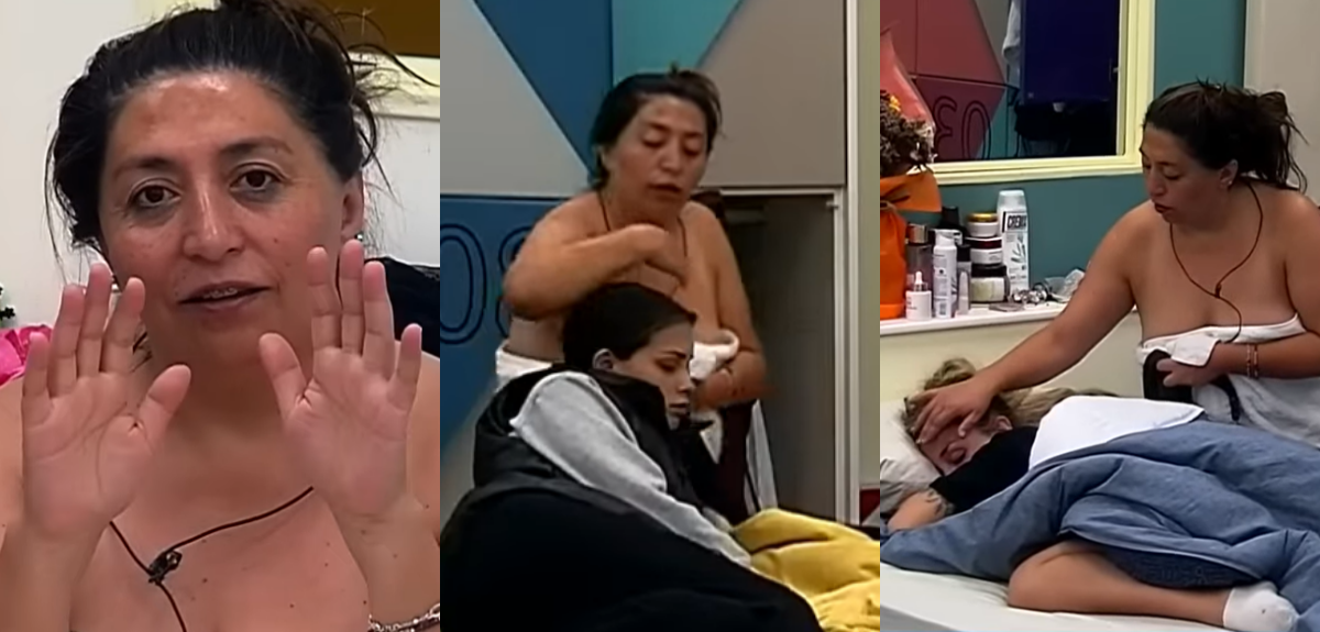 El 'ritual de limpieza' de Pincoya para Coni, Fran y Rai en Gran hermano: 