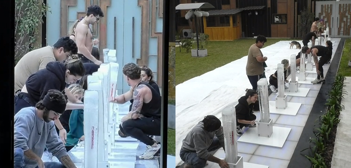 La 'congelada' prueba del supermercado en Gran Hermano: Hans se lució en primera etapa