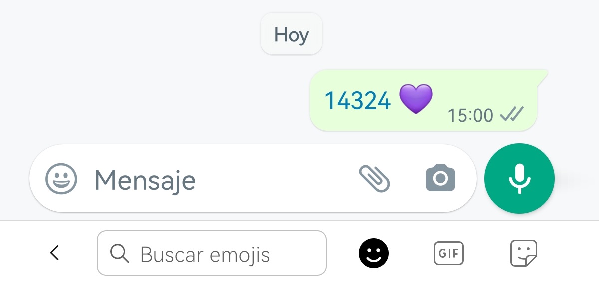 ¿Has visto ese mensaje? Te contamos qué significa el número '14324' en WhatsApp