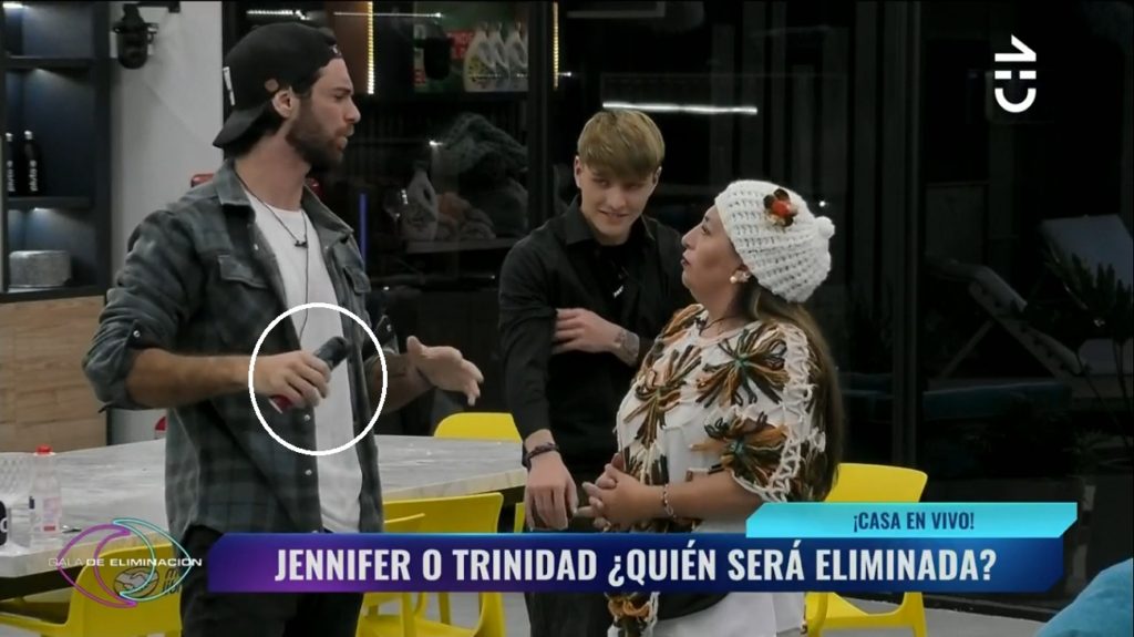 qué tenía en la mano Lucas amenaza Pincoya Gran Hermano